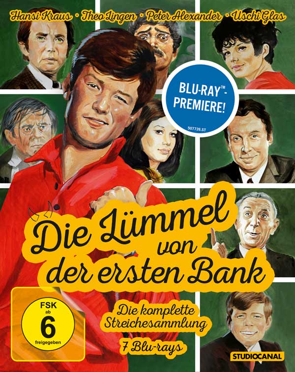 Die Lümmel von der ersten Bank (7 Blu-rays) Cover