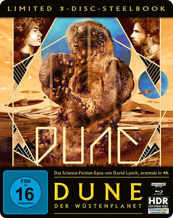 Dune - Der Wüstenplanet -SB-UHD+Blu-ray)