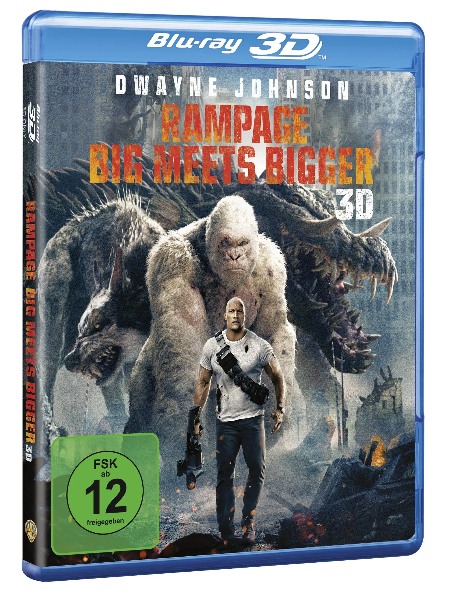 Rampage: Big Meets Bigger (3D Blu-ray)