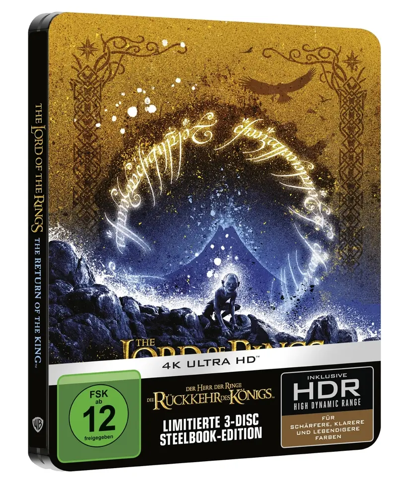 Der Herr der Ringe: Die Rückkehr des Königs (Limitiertes Steelbook, 4K-UHD) (SHOP)