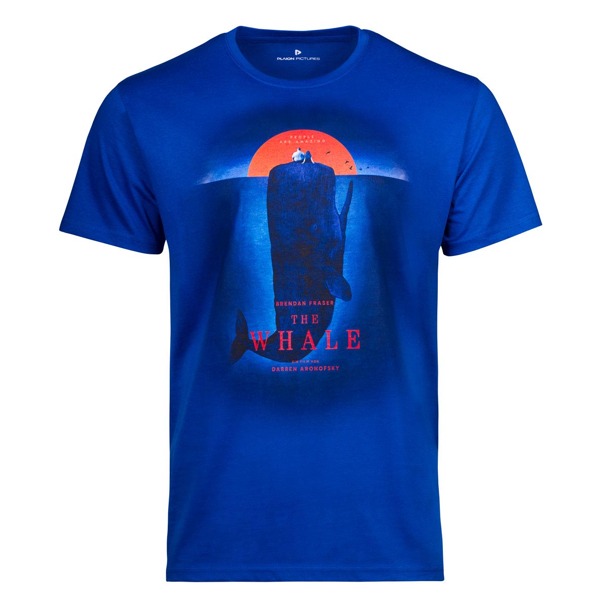 The Whale T-Shirt Unisex Royal Blue Cover