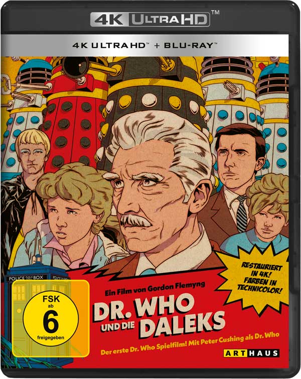 Dr. Who und die Daleks (4KUHD+Blu-ray) Cover