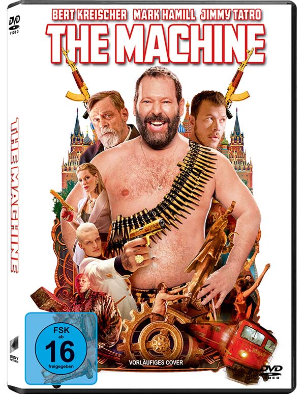 The Machine (DVD) Cover The Machine (DVD) Cover