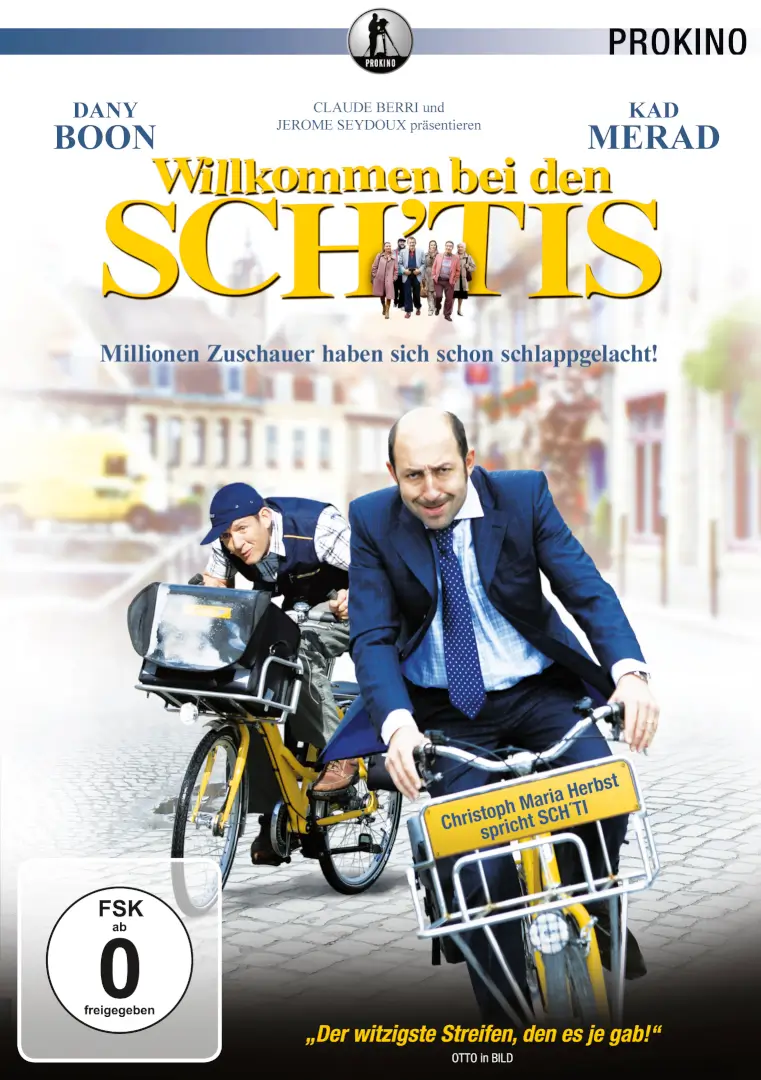 Willkommen bei den Sch'tis (DVD) Cover Willkommen bei den Sch'tis (DVD) Cover