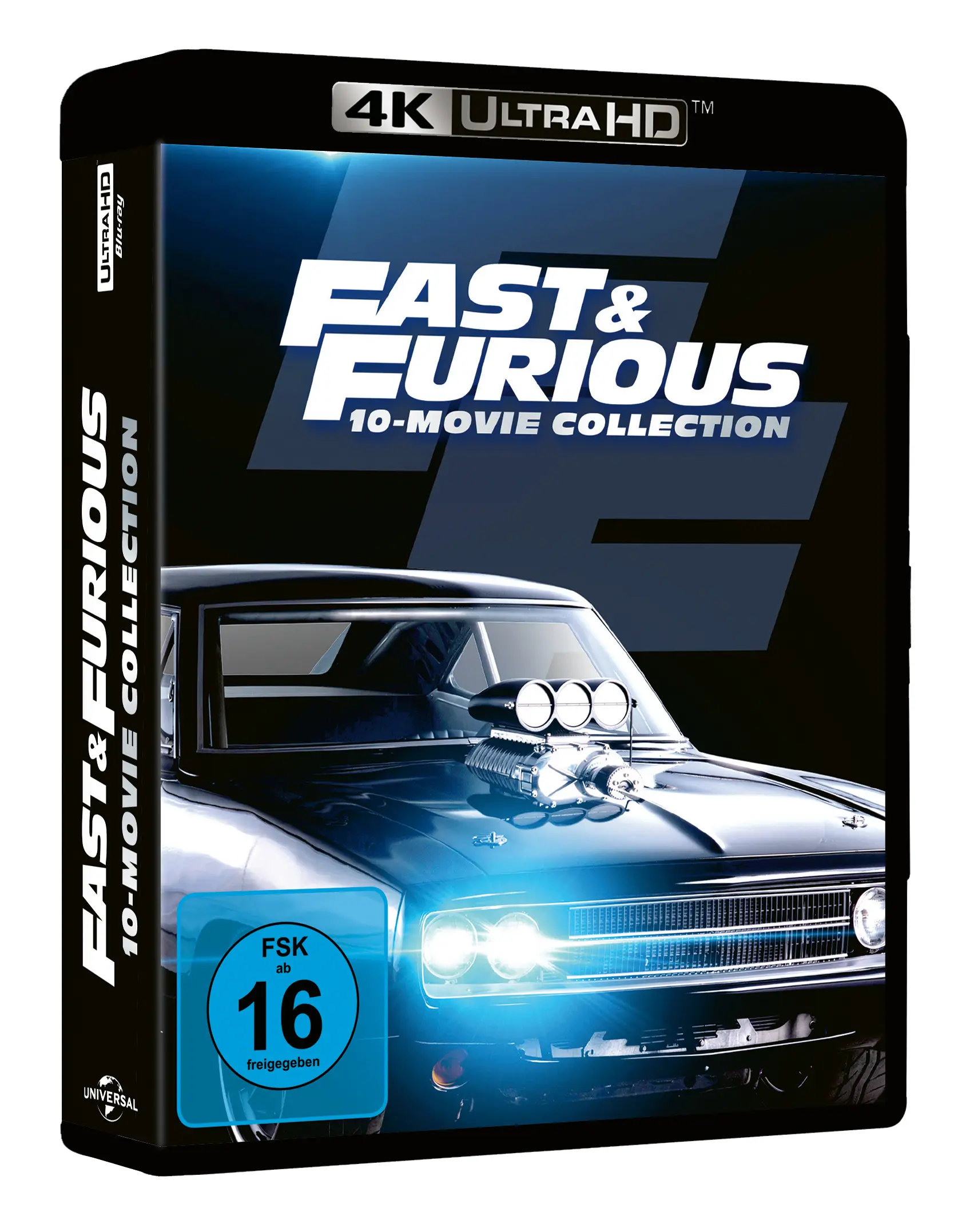 Fast & Furious 1-10 Boxset (4K-UHD)