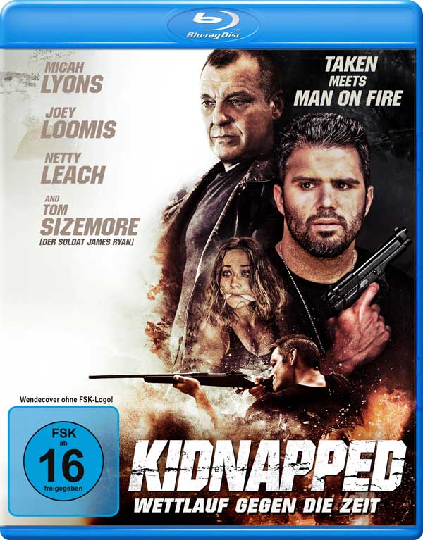 Kidnapped - Wettlauf gegen die Zeit (Blu-ray) Cover