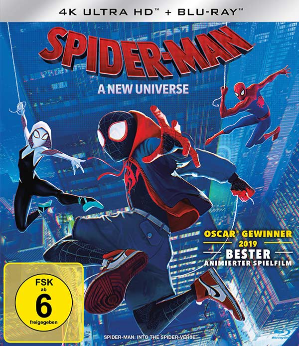 Spider-Man: A New Universe (4K-UHD+Blu-ray) Spider-Man: A New Universe (4K-UHD+Blu-ray)