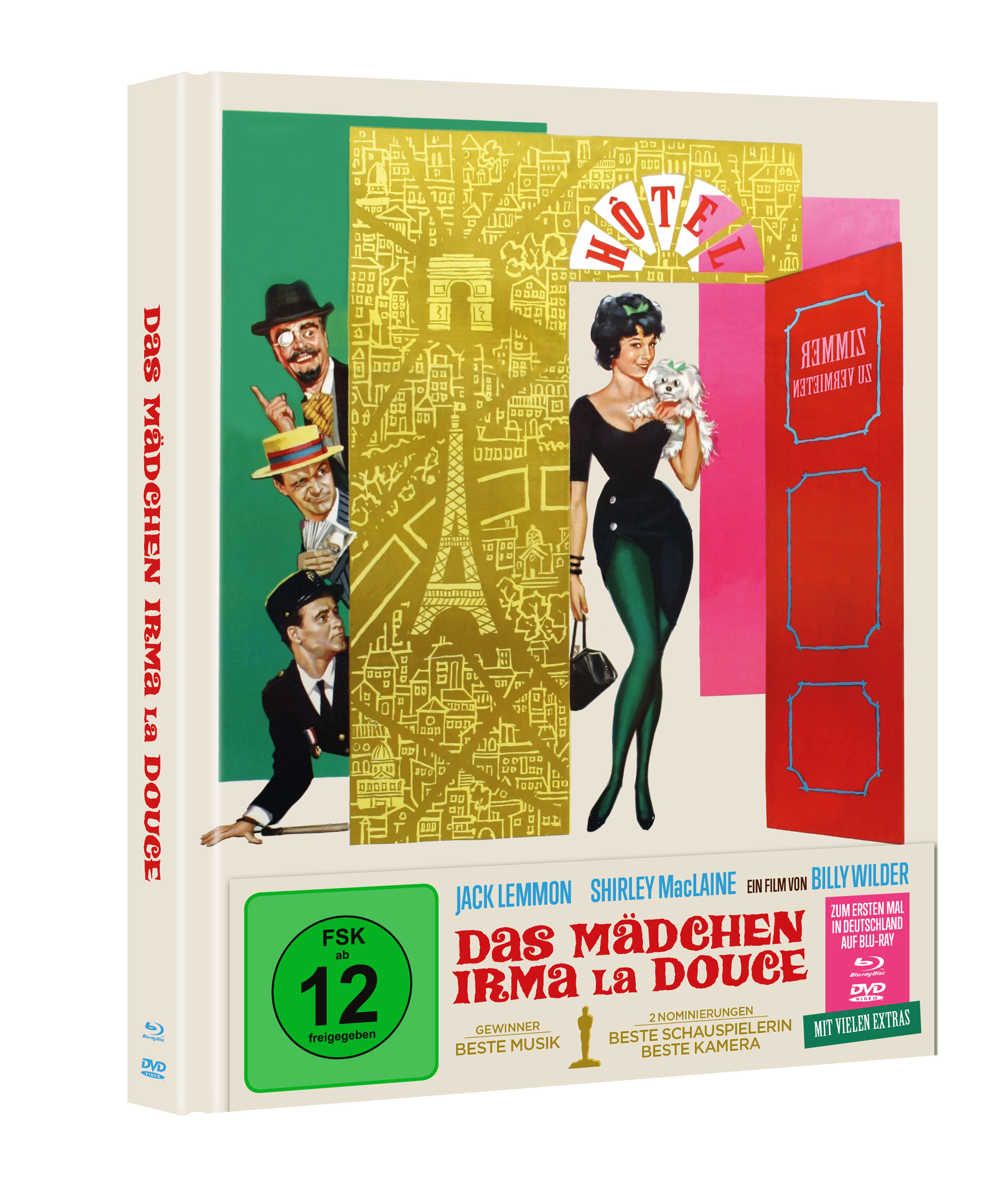 Das Mädchen Irma La Douce (Mediabook, Blu-ray+DVD) Image 2