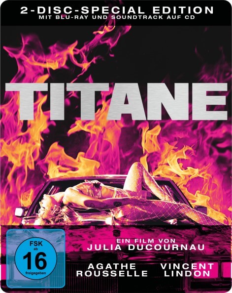 Titane (Steelbook, Blu-ray+CD) Cover