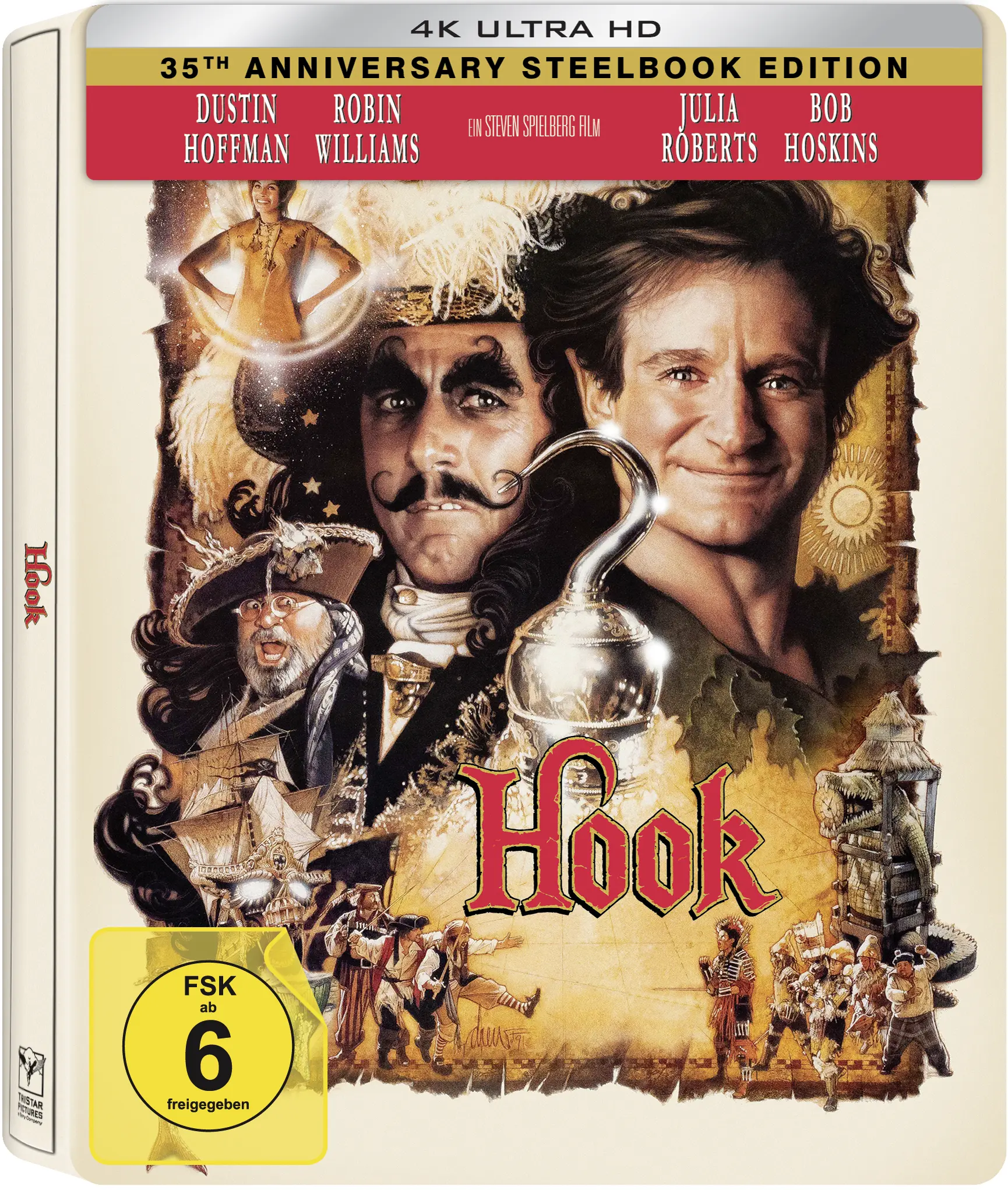 Hook - 35th Anniversary Edition (Steelbook, 2 4K-UHDs)