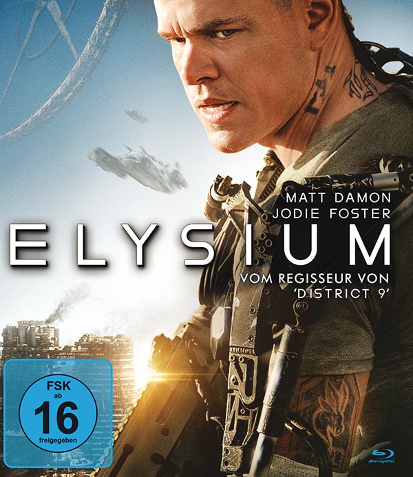 Elysium (Blu-ray) Cover Elysium (Blu-ray) Cover