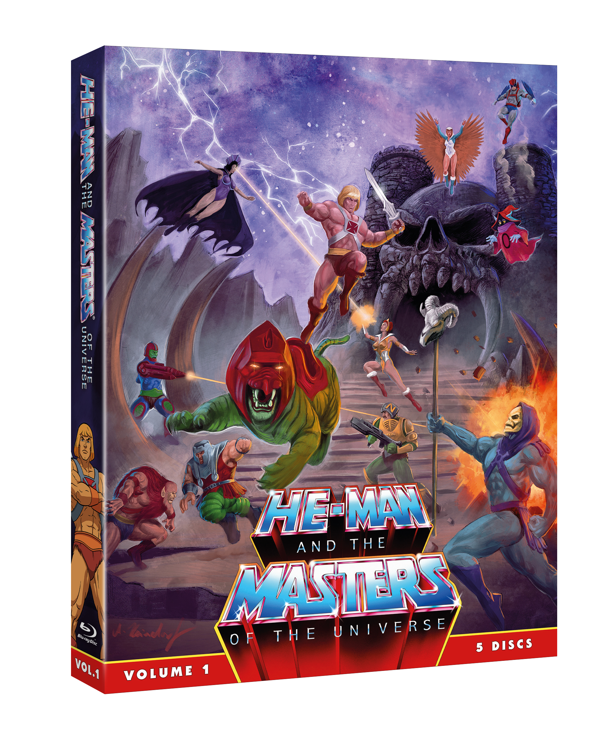 He-Man and the Masters of the Universe (1983) (Vol. 1) (5 Blu-rays) He-Man and the Masters of the Universe (1983) (Vol. 1) (5 Blu-rays)