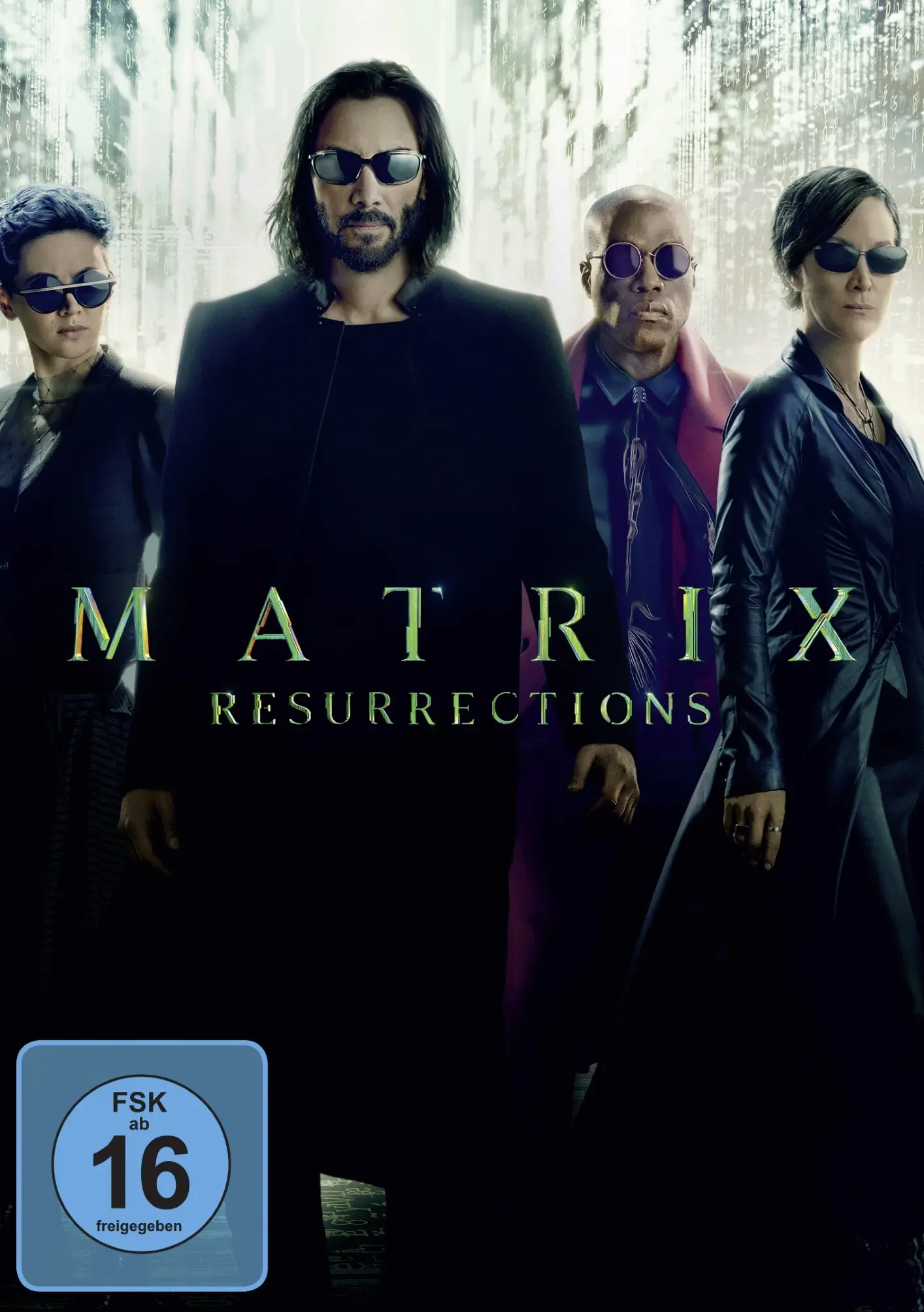 Matrix Resurrections (DVD) Cover