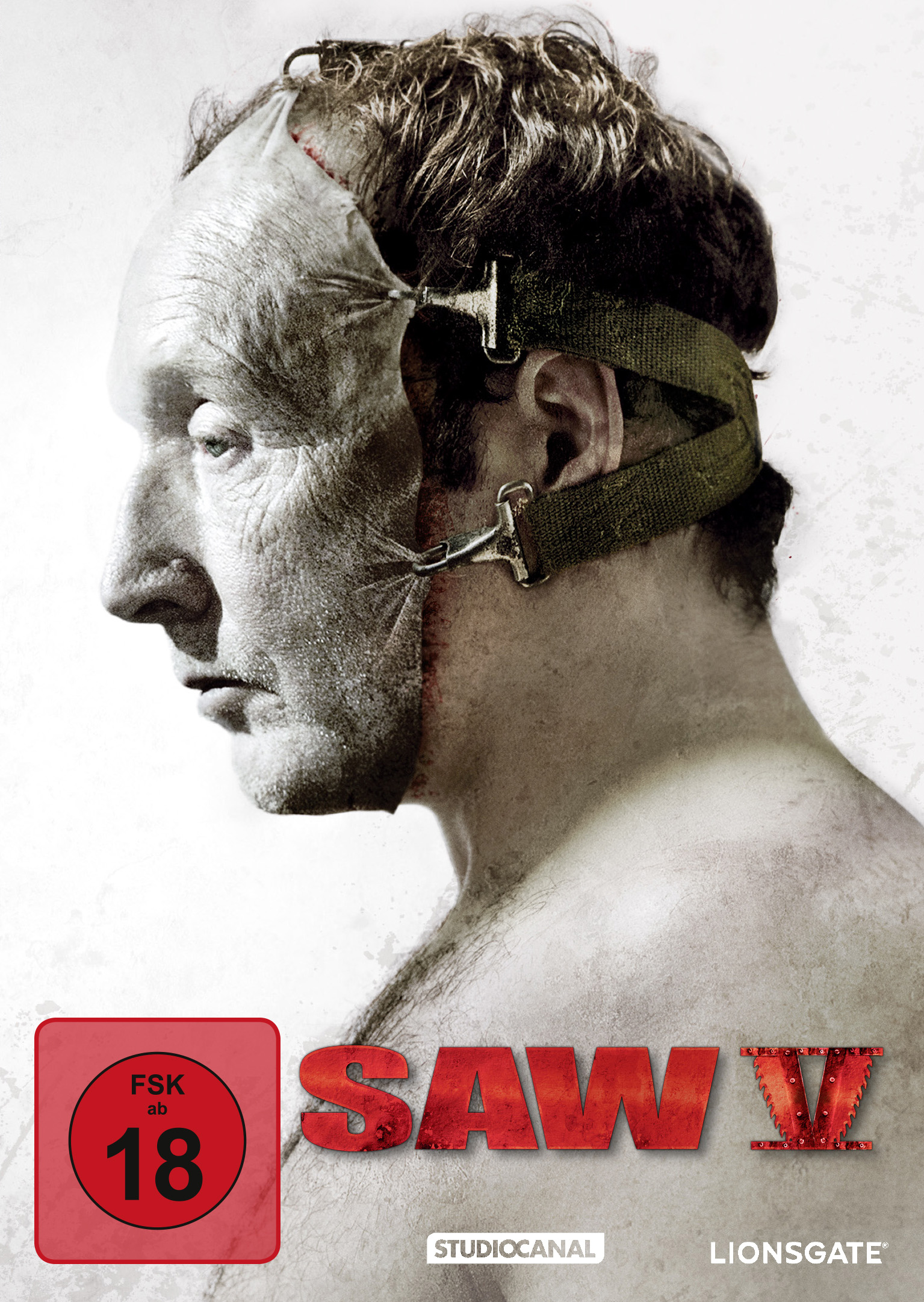 SAW V - White Edition (DVD) Cover SAW V - White Edition (DVD) Cover