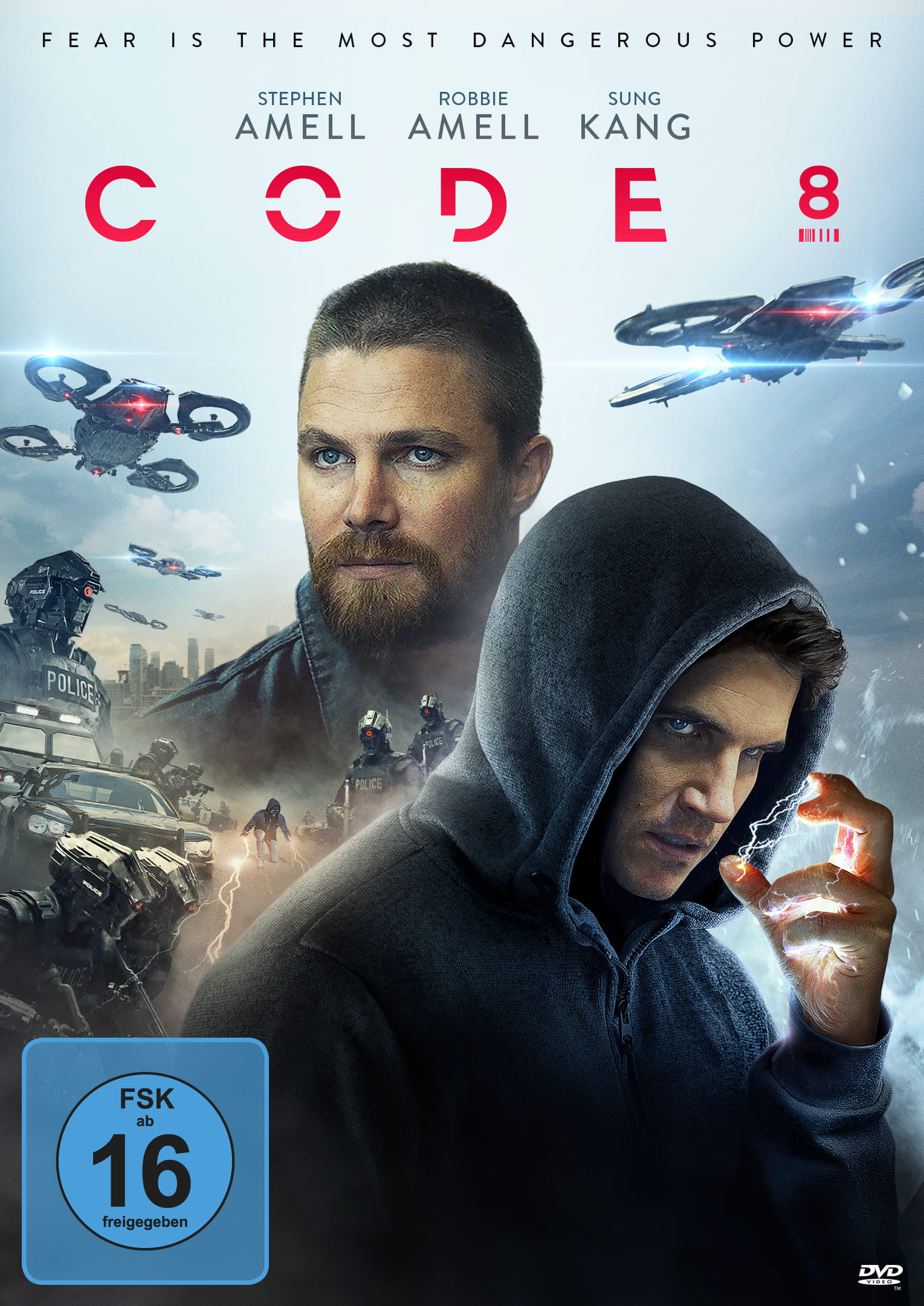 Code 8 (DVD) Cover Code 8 (DVD) Cover