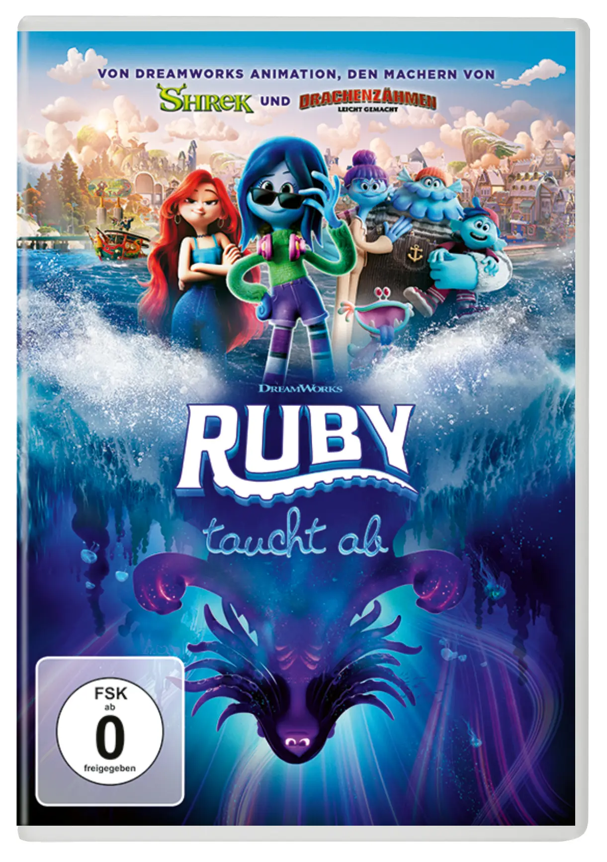 Ruby Gillman Teenage Kraken (DVD)