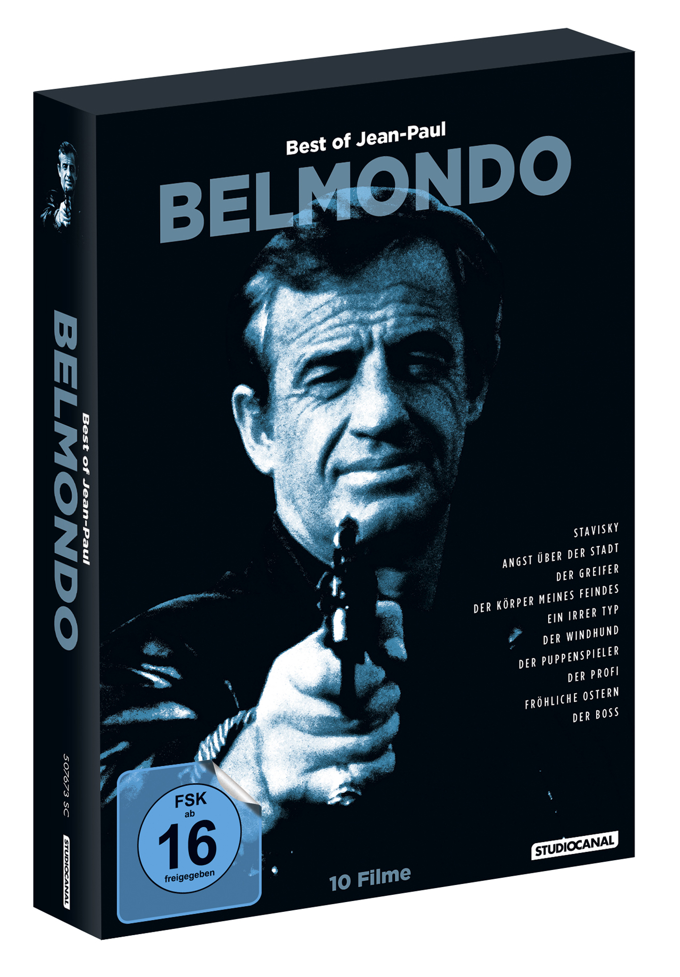 Best of Jean-Paul Belmondo Edition (10 DVDs) Feuerwaffe, Handfeuerwaffe, Erwachsener, Mann, Person