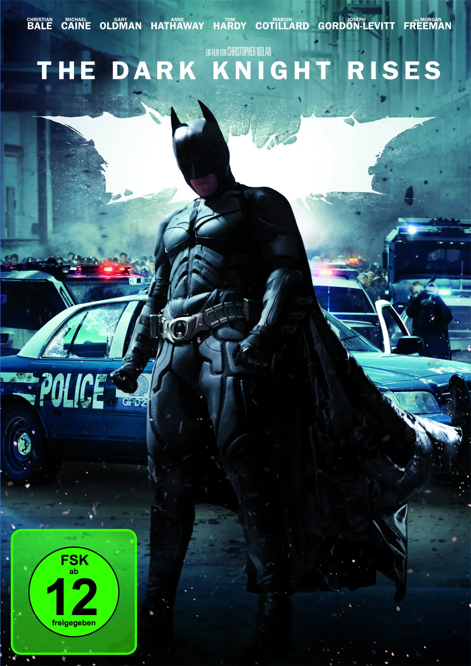 The Dark Knight Rises (DVD) Cover