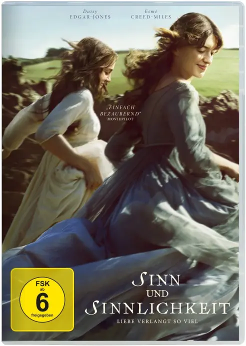 DVD-Hülle, Filmcover, Kostümdrama, zwei Frauen, historische Kostüme