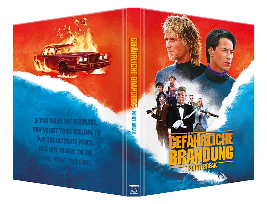 Gefährliche Brandung - Point Break - Limited Mediabook Edition Cover A (4K-UHD+Blu-ray) Gefährliche Brandung - Point Break - Limited Mediabook Edition Cover A (4K-UHD+Blu-ray)