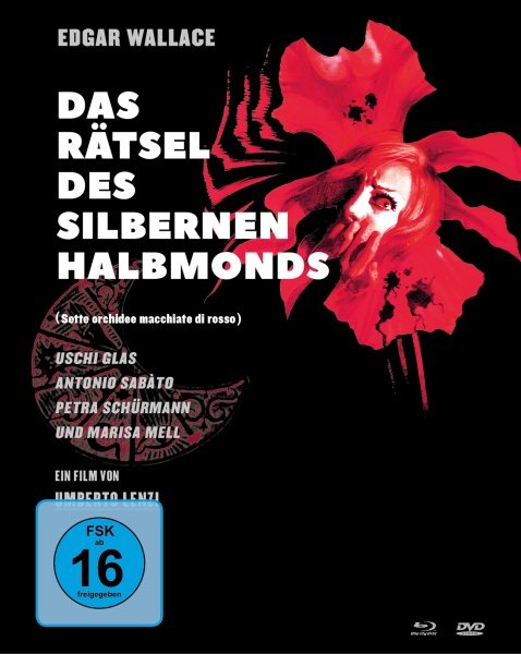 D.Rätsel d.silb.Halbmonds (Mediabook, Blu-ray + DVD) Cover D.Rätsel d.silb.Halbmonds (Mediabook, Blu-ray + DVD) Cover