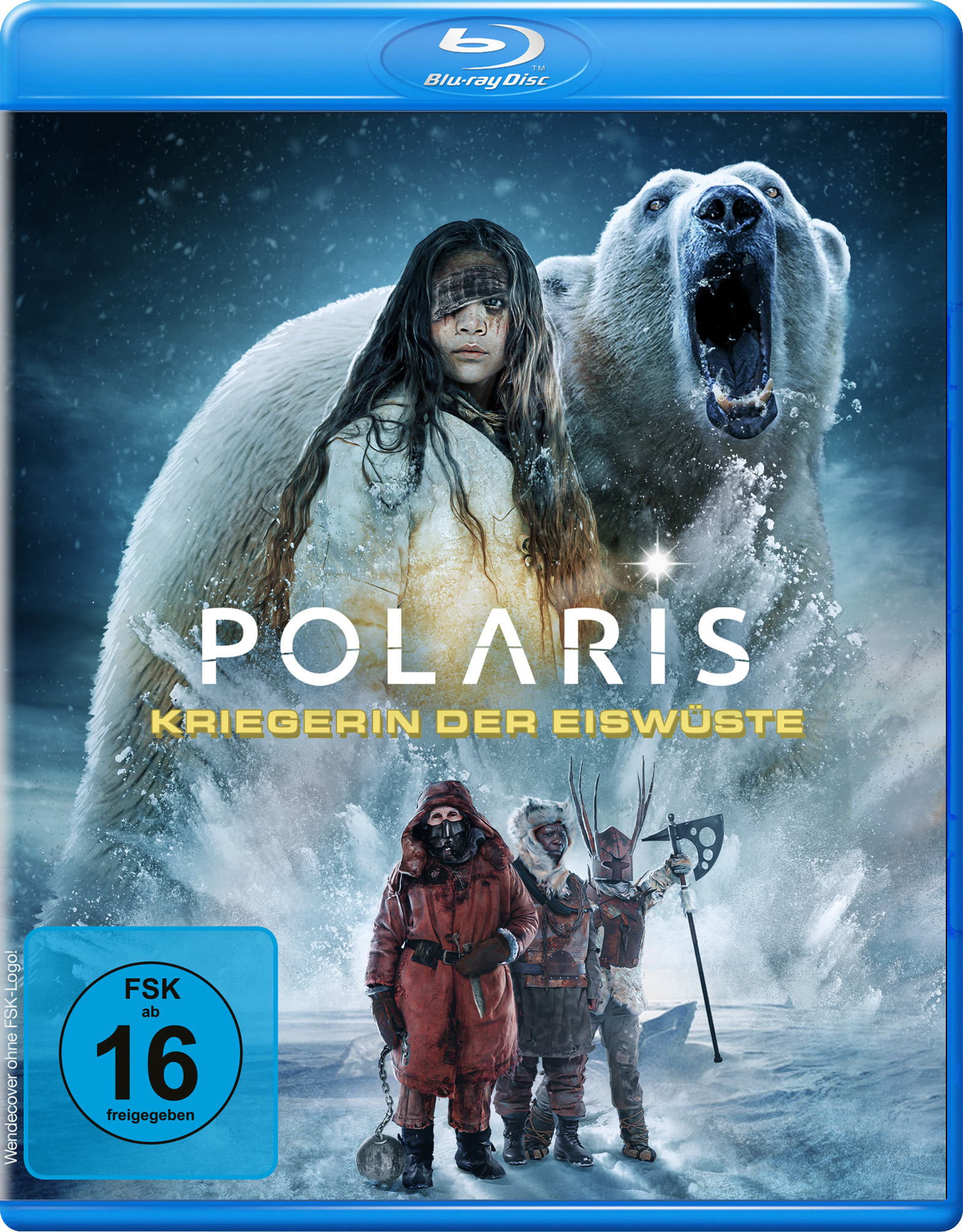 Polaris - Kriegerin der Eiswüste (Blu-ray) Cover Person, Bär, Säugetier, Tierwelt, Gesicht