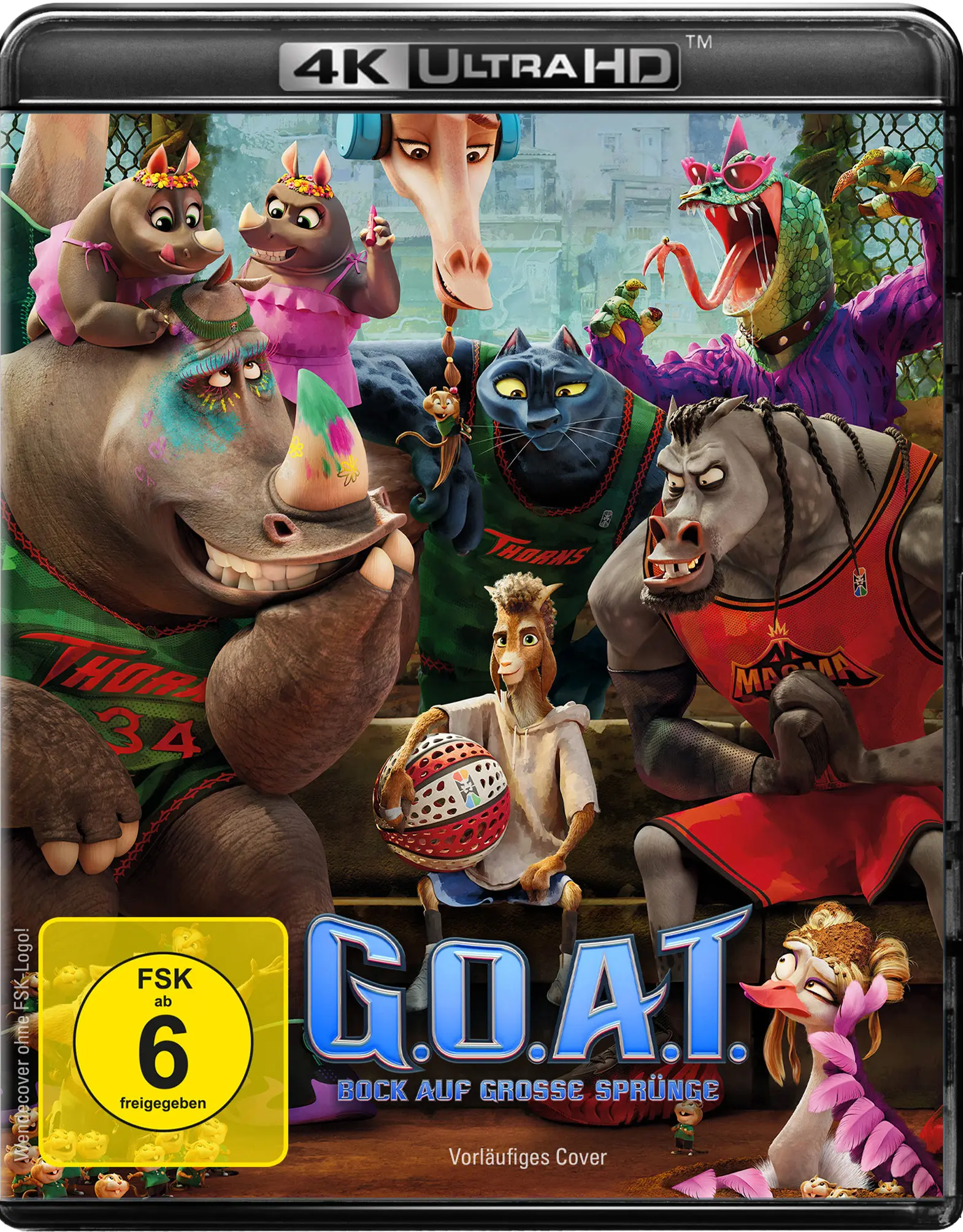 G.O.A.T. - Bock auf große Sprünge (4K-UHD+Blu-ray)