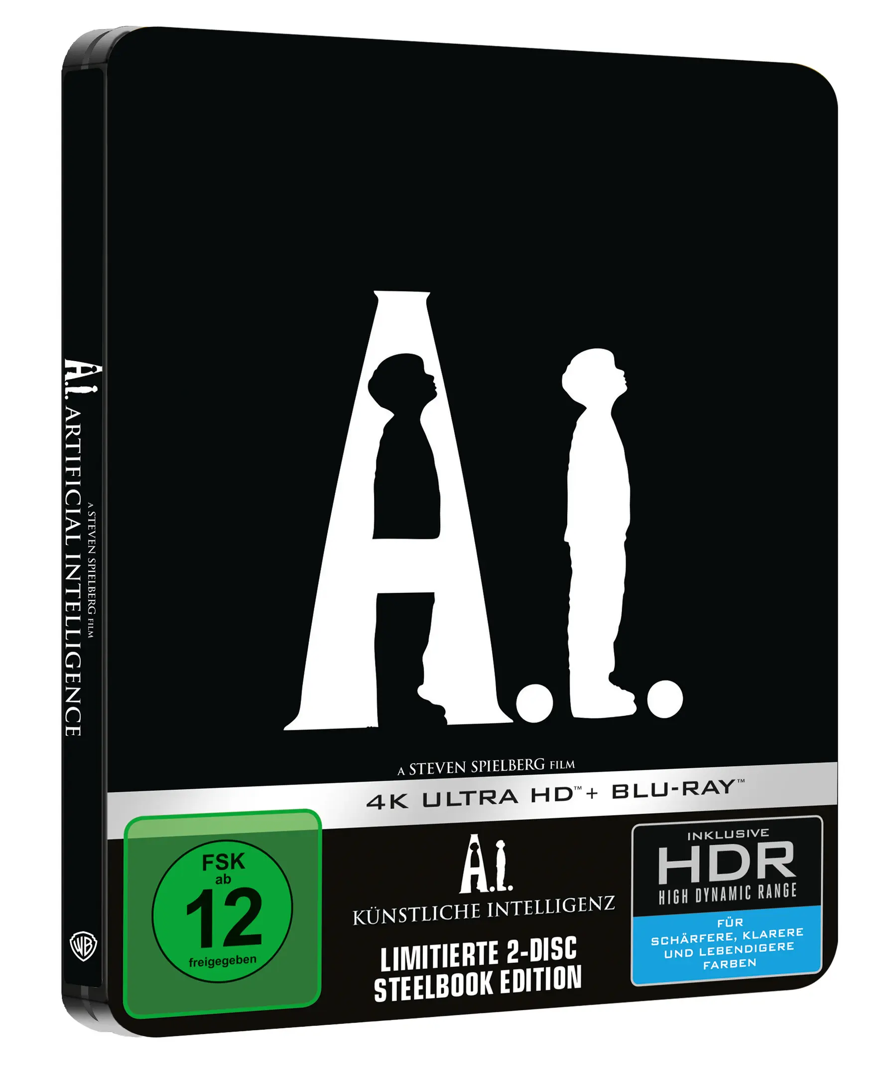 blu-ray, steelbook, 4K, hdr, ki künstliche intelligenz