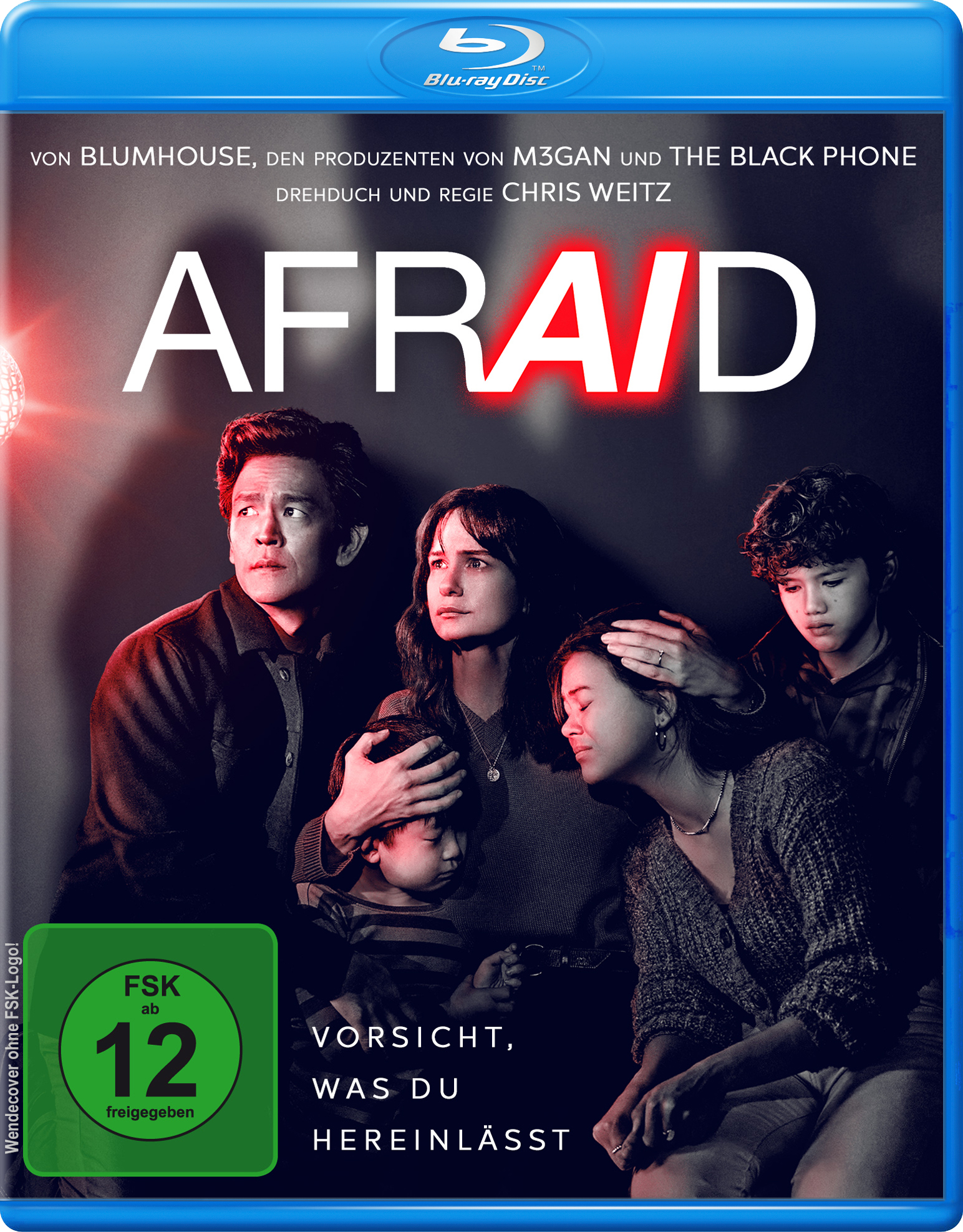 Afraid (Blu-ray) Cover