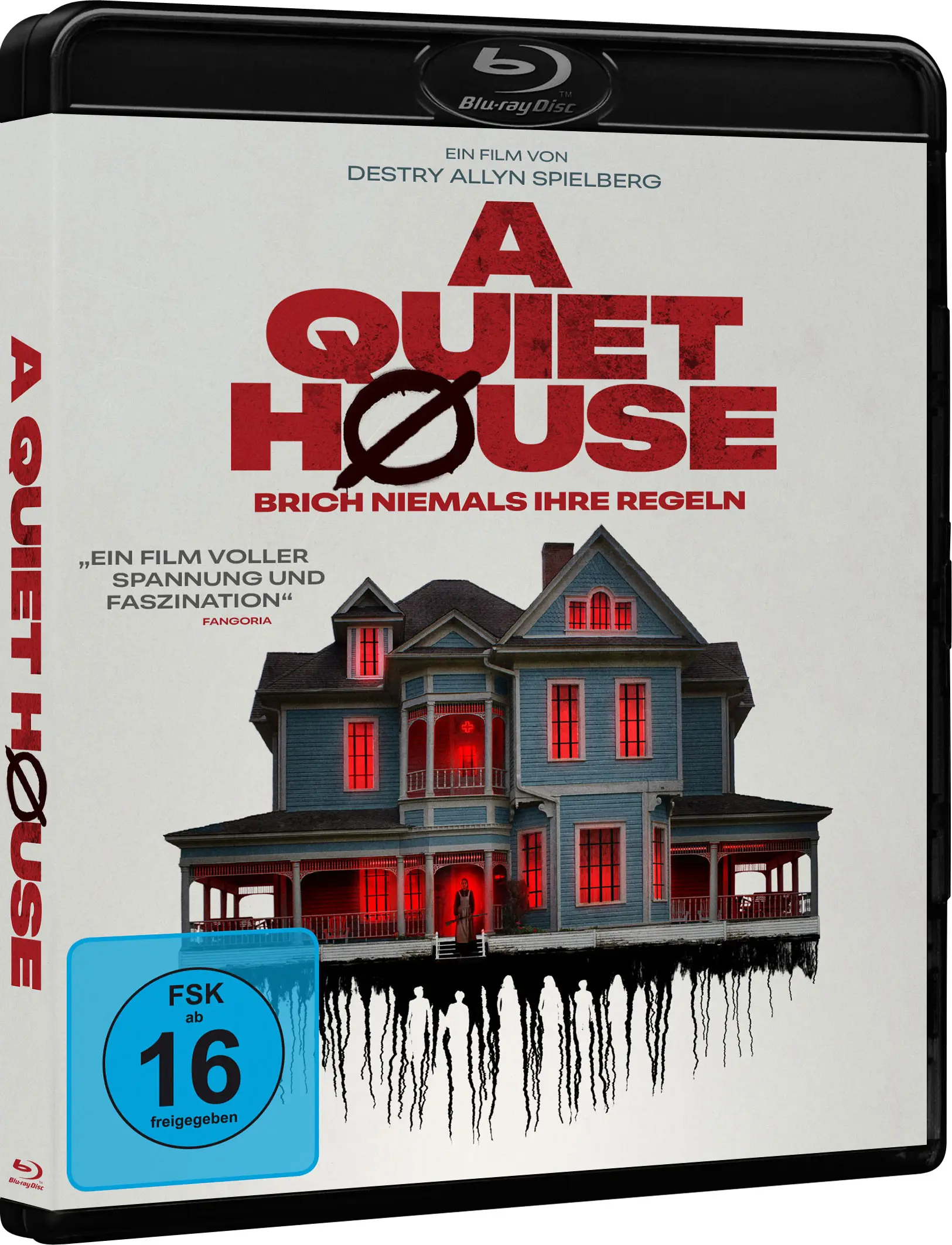 Blu-ray-Film, A Quiet Place, Horrorfilm, Filmhülle, Deutsche Ausgabe