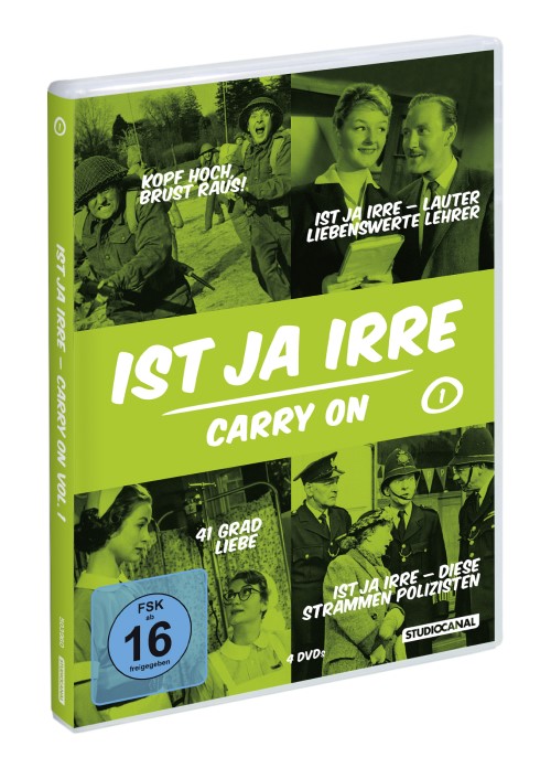 Ist ja irre - Carry On Vol. 1 (4 DVDs) Ist ja irre - Carry On Vol. 1 (4 DVDs)