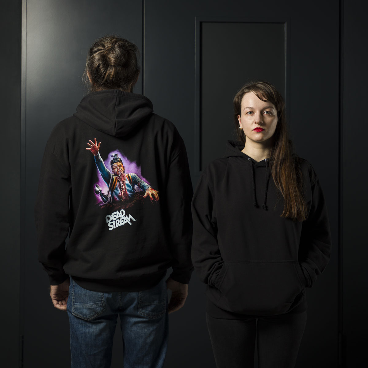 Deadstream Hoodie Unisex Black 4XL Deadstream Hoodie Unisex Black 4XL
