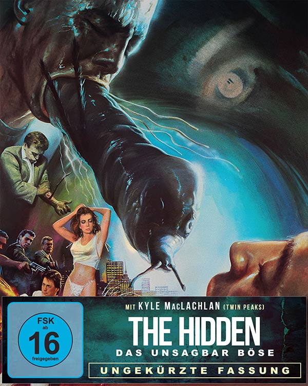 The Hidden - Das unsagbar Böse (Mediabook B, Blu-ray+DVD) (Shop exkl.) Werbung, Plakat, Person, Erwachsener, Mann