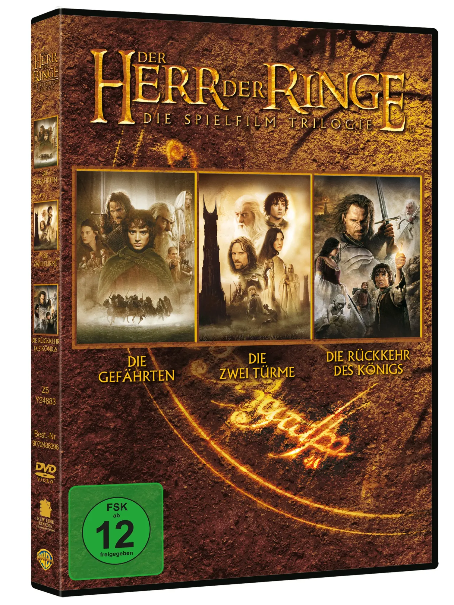 Der Herr der Ringe: Die Spielfilm Trilogie (DVD)