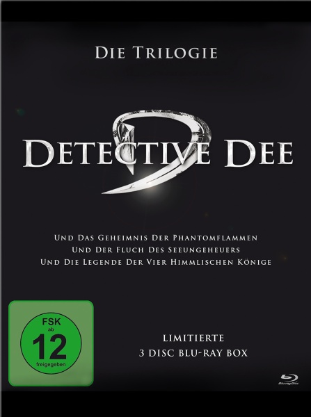 Detective Dee - Trilogiebox (3 Blu-rays) Cover