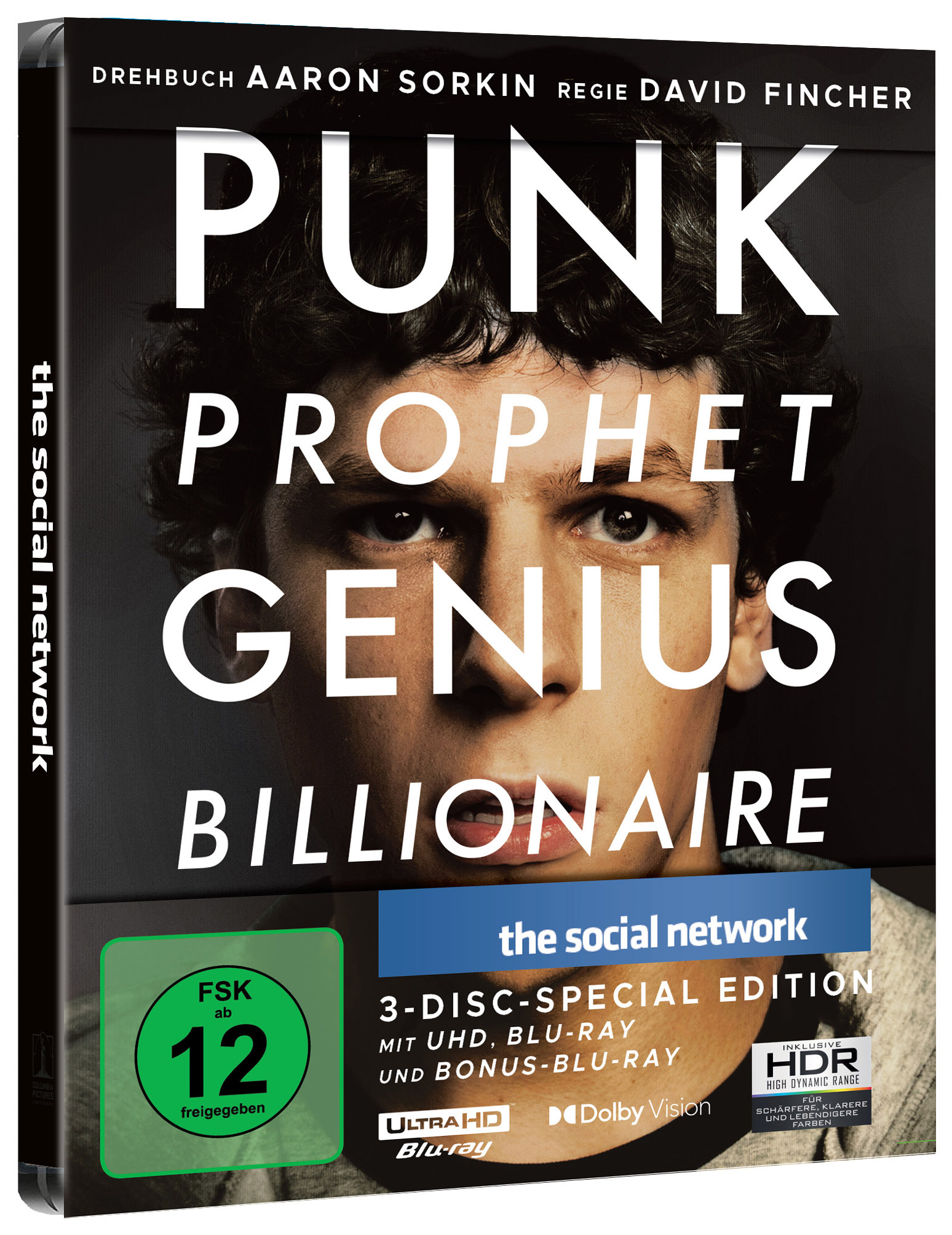 The Social Network (Steelbook, 4K-UHD+2 Blu-rays) The Social Network (Steelbook, 4K-UHD+2 Blu-rays)