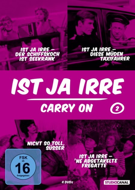 Ist ja irre - Carry On Vol. 2 (4 DVDs) Cover