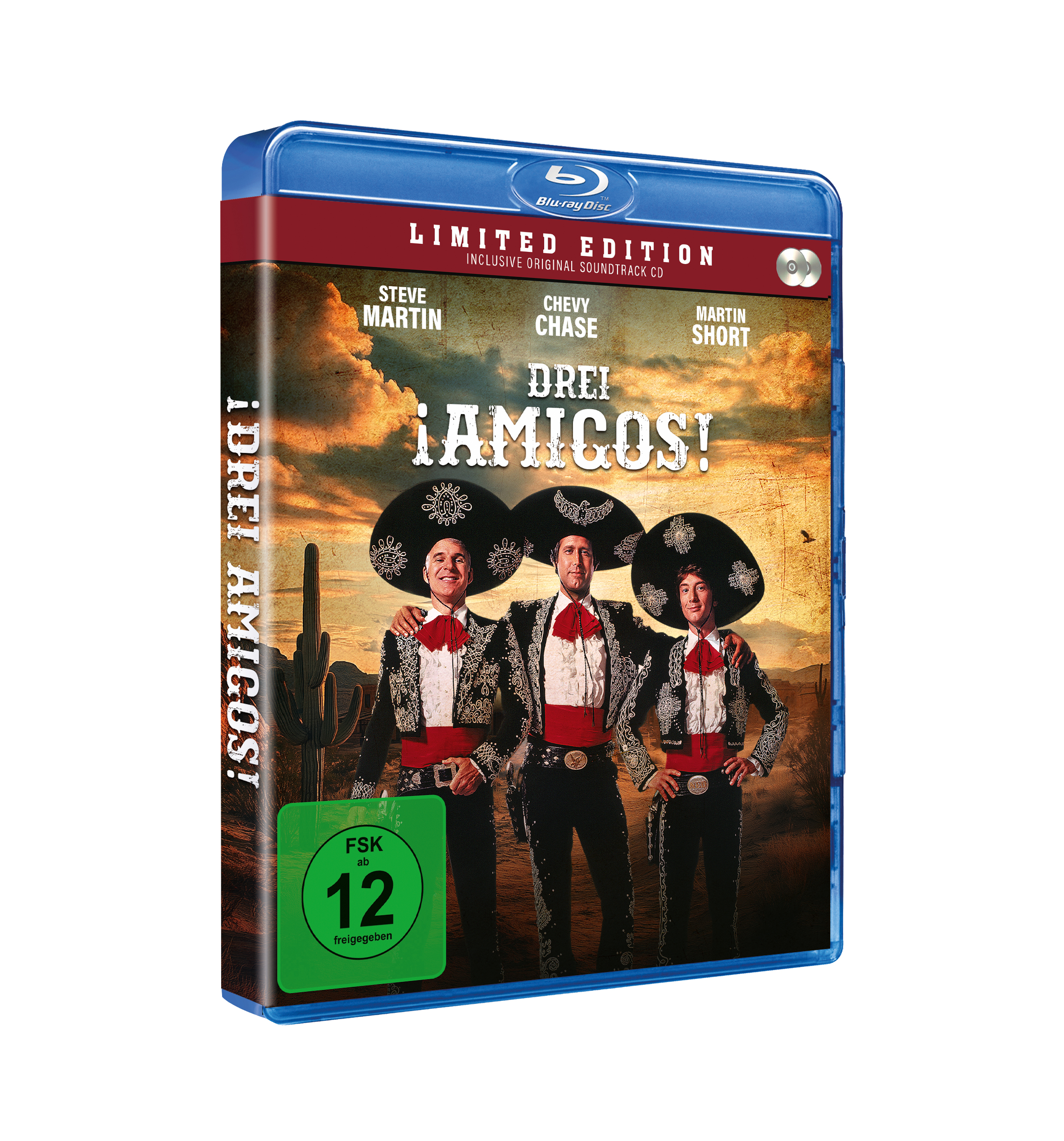 Drei Amigos! - Limited Edition (Blu-ray+CD) Drei Amigos! - Limited Edition (Blu-ray+CD)
