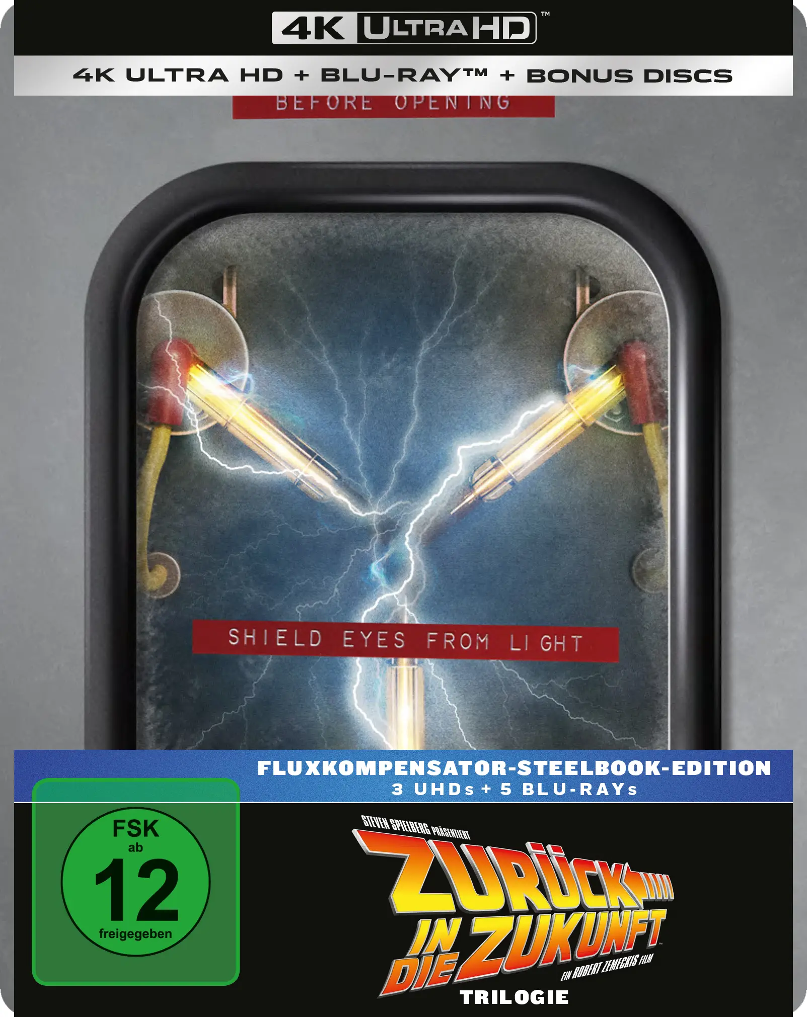4K, UHD, Blu-ray, Steelbook, Trilogie
