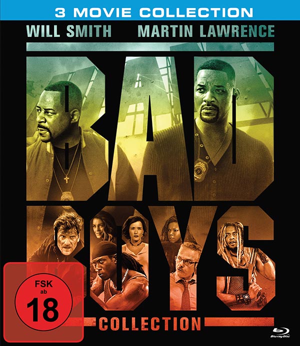 Bad Boys 1-3 (3 Blu-rays) Cover