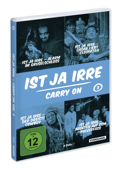 Ist ja irre - Carry On Vol. 3 (4 DVDs) Ist ja irre - Carry On Vol. 3 (4 DVDs)