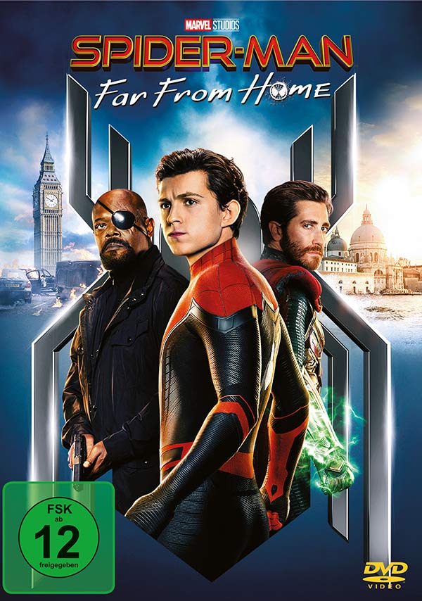 Spider-Man: Far From Home (DVD) Cover Spider-Man: Far From Home (DVD) Cover