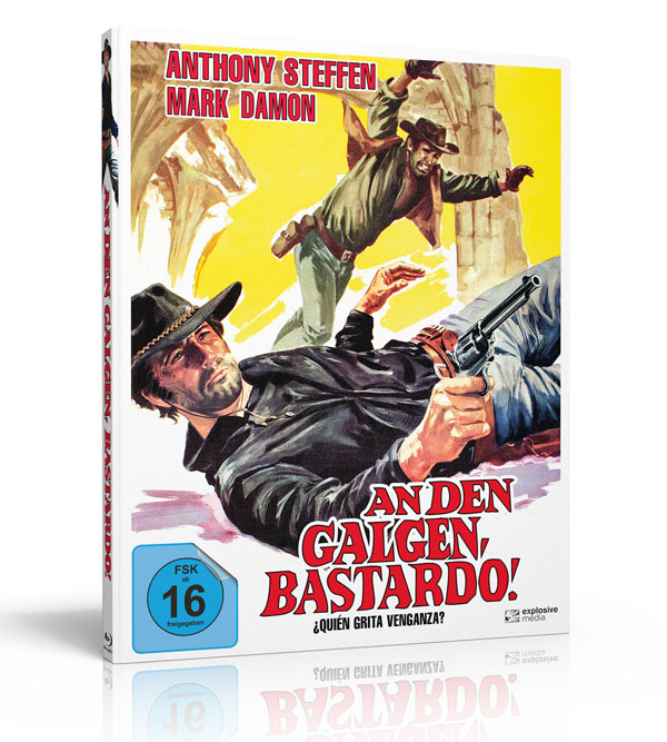 An den Galgen, Bastardo (Mediabook A, Blu-ray + DVD) An den Galgen, Bastardo (Mediabook A, Blu-ray + DVD)