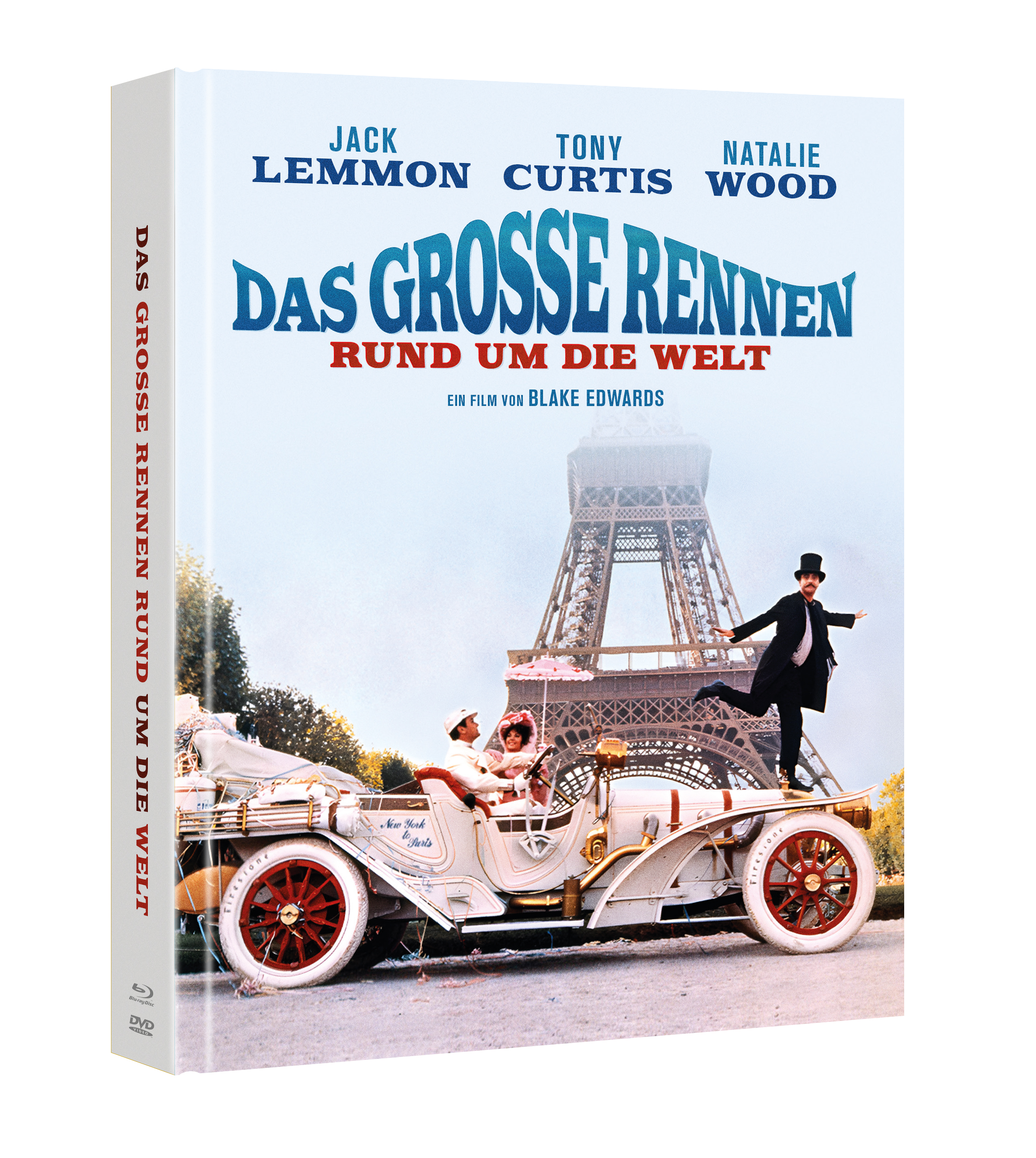 Das große Rennen rund um die Welt (Mediabook A, Blu-ray+DVD) Das große Rennen rund um die Welt (Mediabook A, Blu-ray+DVD)