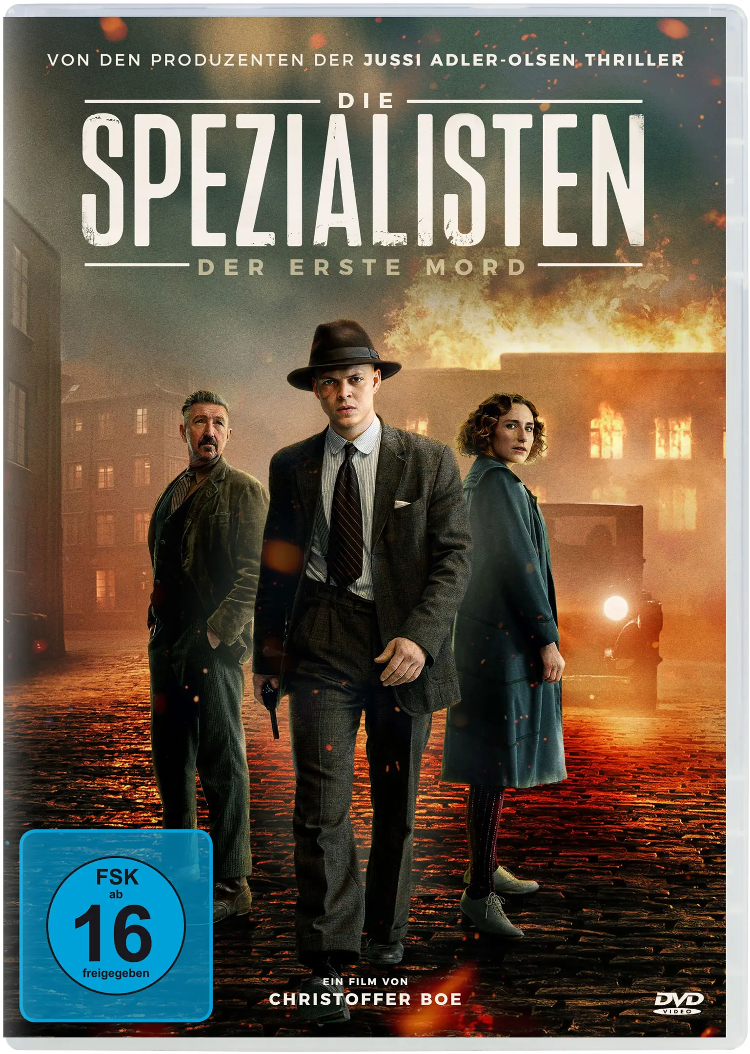 DVD-Film, deutscher Kriminalthriller, Filmplakat, Detektivdrama, FSK 16