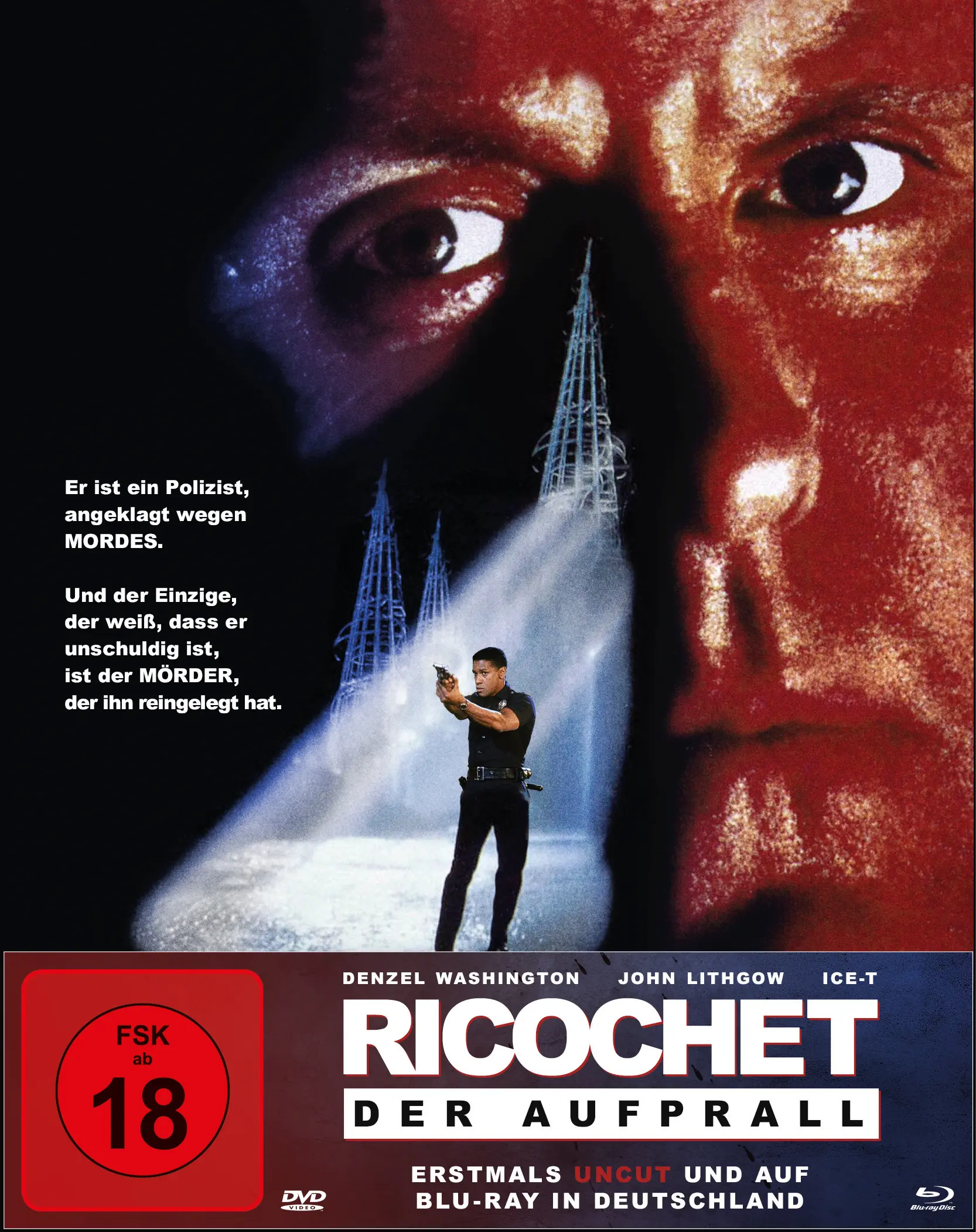 Ricochet - Der Aufprall (Mediabook, Blu-ray+DVD)
