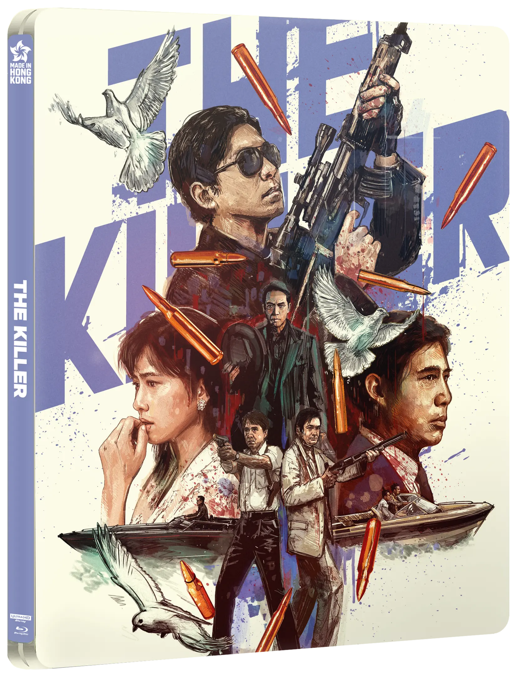 The Killer (Steelbook, 4K-UHD+3 Blu-rays)