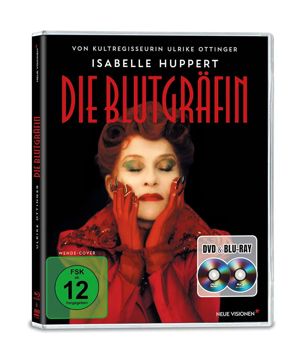 Film, DVD und Blu-ray, Filmhülle, Die Blutgräfin, Isabelle Huppert