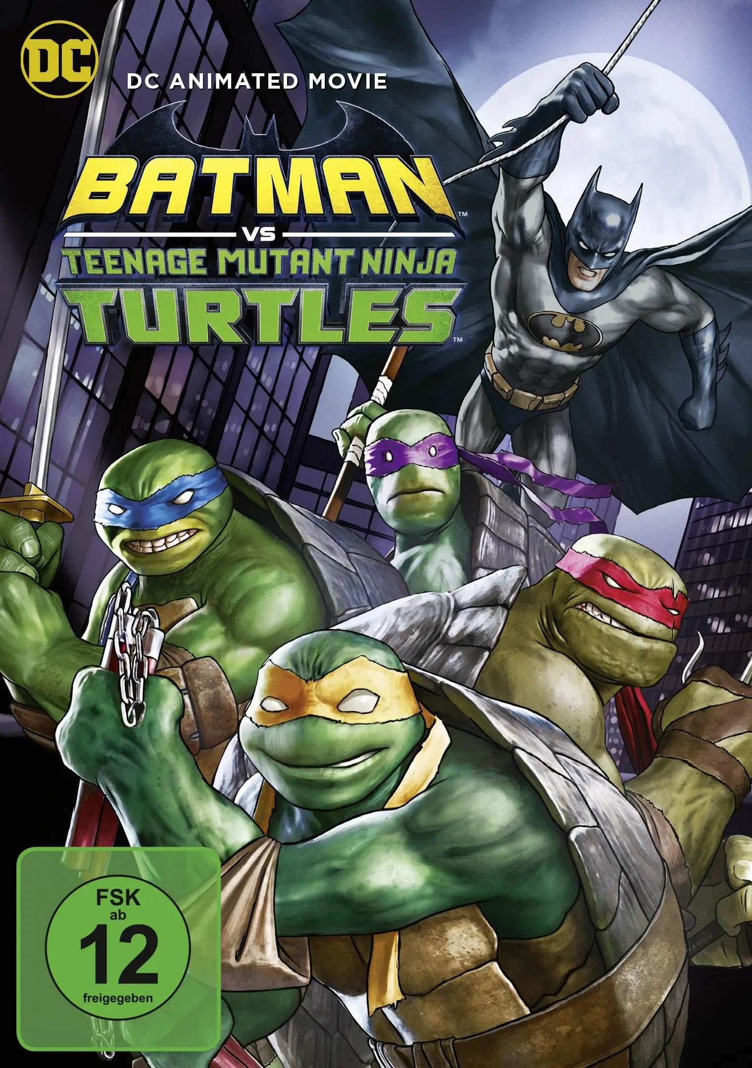Batman vs. Teenage Mutant Ninja Turtles (DVD) Cover