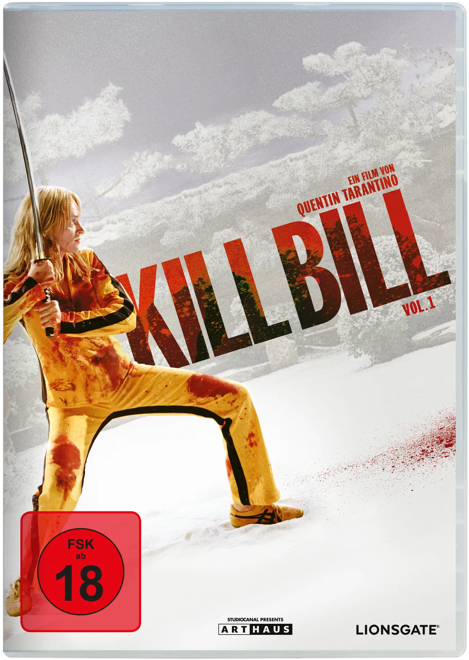 Kill Bill - Volume 1 (DVD) Cover